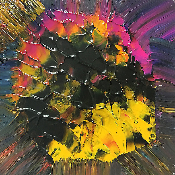 Bilderzyklus Lebenslinien <br /> Werk 037 - Nr. FT 0060-037 von Franco Thamér | Bilderzyklus Lebenslinien bei Art-Everett.com