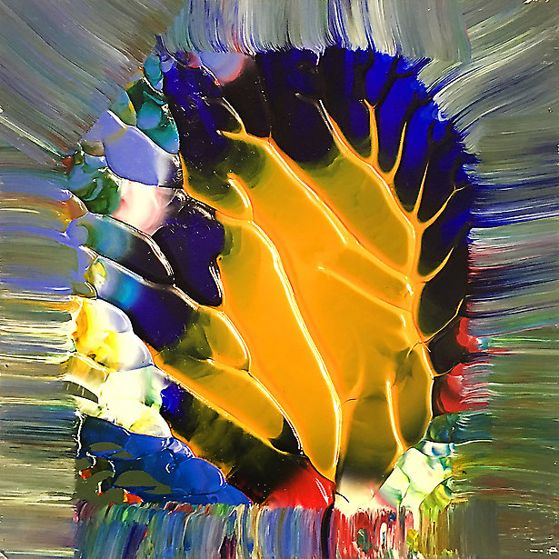 Bilderzyklus Lebenslinien <br /> Werk 022 - Nr. FT 0060-022 von Franco Thamér | Bilderzyklus Lebenslinien bei Art-Everett.com