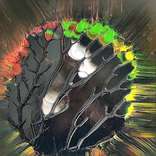 Bilderzyklus Lebenslinien <br /> Werk 061 - Nr. FT 0060-061 von Franco Thamér | Bilderzyklus Lebenslinien bei Art-Everett.com