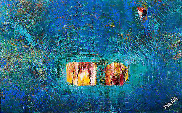 Das Auge der Seele <br /> ist die Fantasie - No 005 - Nr. FT ASF 0005 von Franco Thamér | Das Auge der Seele ist die Fantasie bei Art-Everett.com