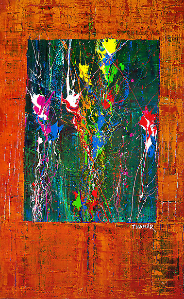 Zeitfenster - Nr. FT 0087 von Franco Thamér | Werkschau 2015 bei Art-Everett.com