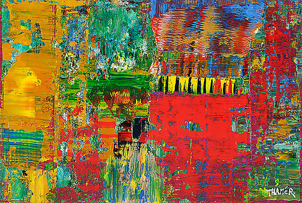 Das Auge der Seele <br /> ist die Fantasie - No 004 - Nr. FT ASF 0004 von Franco Thamér | Das Auge der Seele ist die Fantasie bei Art-Everett.com