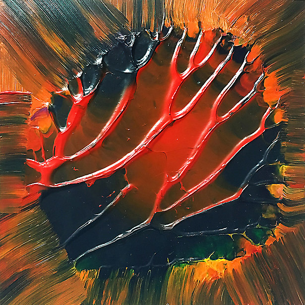 Bilderzyklus Lebenslinien <br /> Werk 015 - Nr. FT 0060-015 von Franco Thamér | Bilderzyklus Lebenslinien bei Art-Everett.com