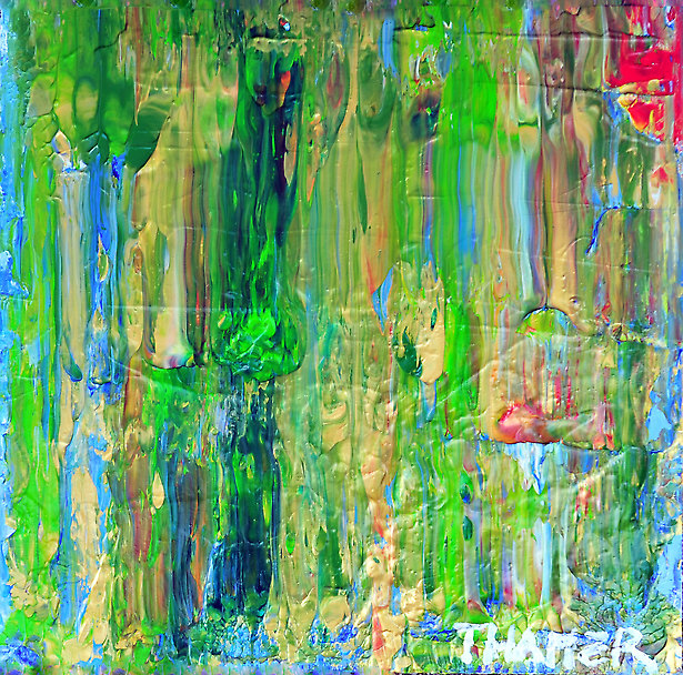 Ohne Titel - Nr. FT 0050 von Franco Thamér | Werkschau 2015 bei Art-Everett.com