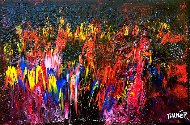 Lampenfieber - Nr. FT 0091 von Franco Thamér | Werkschau 2015 bei Art-Everett.com