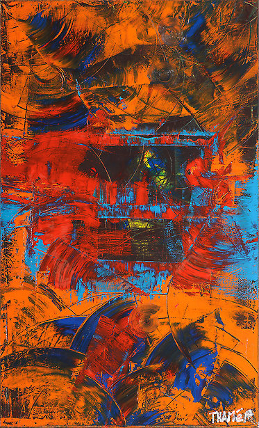 Das Auge der Seele <br /> ist die Fantasie - No 010 - Nr. FT ASF 0010 von Franco Thamér | Das Auge der Seele ist die Fantasie bei Art-Everett.com