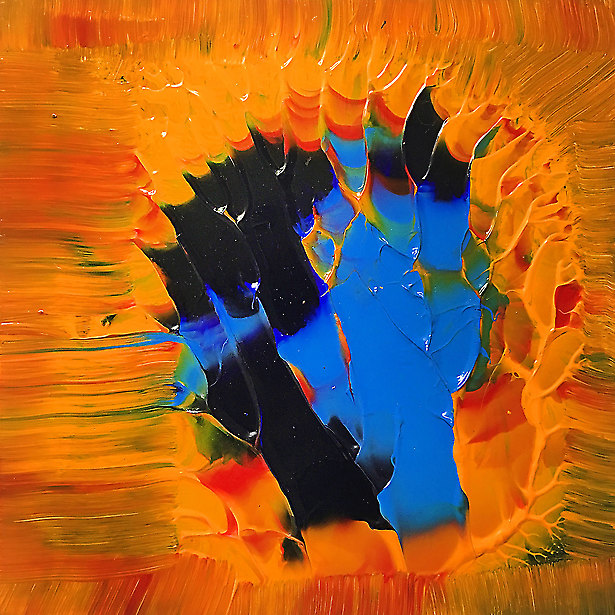 Bilderzyklus Lebenslinien <br /> Werk 044 - Nr. FT 0060-044 von Franco Thamér | Bilderzyklus Lebenslinien bei Art-Everett.com