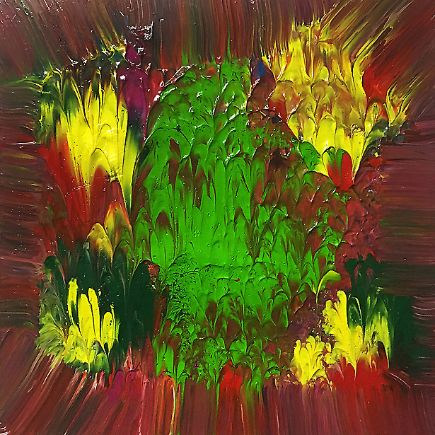 Bilderzyklus Lebenslinien <br /> Werk 067 - Nr. FT 0060-067 von Franco Thamér | Bilderzyklus Lebenslinien bei Art-Everett.com