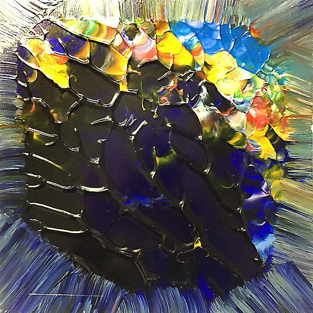 Bilderzyklus Lebenslinien <br /> Werk 023 - Nr. FT 0060-023 von Franco Thamér | Bilderzyklus Lebenslinien bei Art-Everett.com