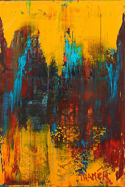 Das Auge der Seele <br /> ist die Fantasie <br /> Dreierserie No <strong>034</strong>-035-036 - Nr. FT ASF 0034 von Franco Thamér | Das Auge der Seele ist die Fantasie bei Art-Everett.com