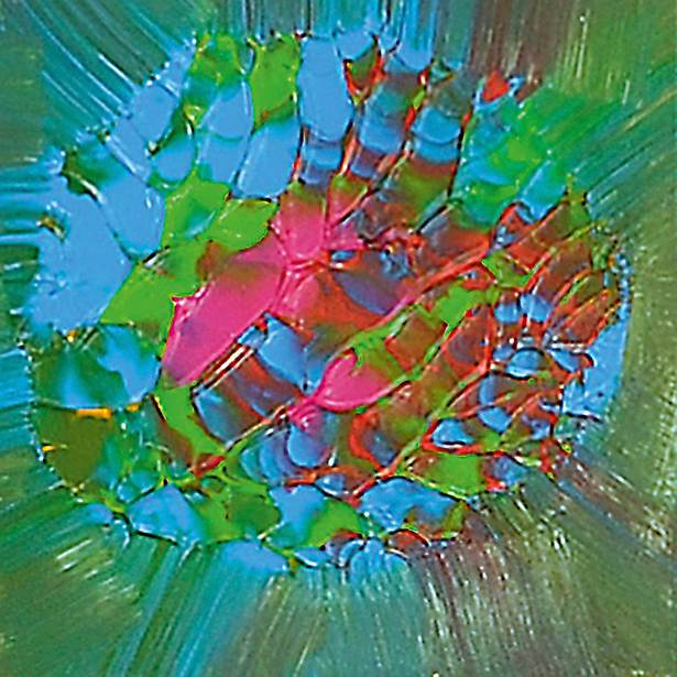 Bilderzyklus Lebenslinien <br /> Werk 025 - Nr. FT 0060-025 von Franco Thamér | Bilderzyklus Lebenslinien bei Art-Everett.com