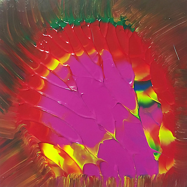 Bilderzyklus Lebenslinien <br /> Werk 043 - Nr. FT 0060-043 von Franco Thamér | Bilderzyklus Lebenslinien bei Art-Everett.com