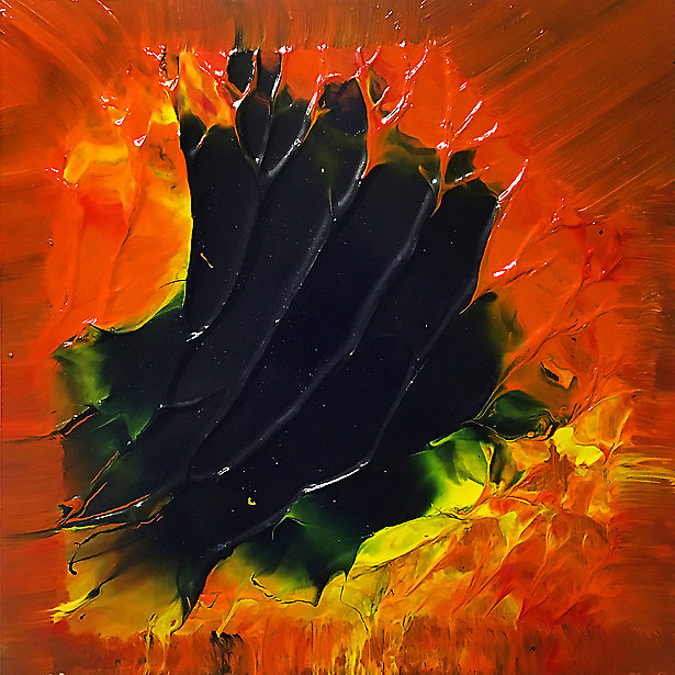 Bilderzyklus Lebenslinien <br /> Werk 008 - Nr. FT 0060-008 von Franco Thamér | Bilderzyklus Lebenslinien bei Art-Everett.com