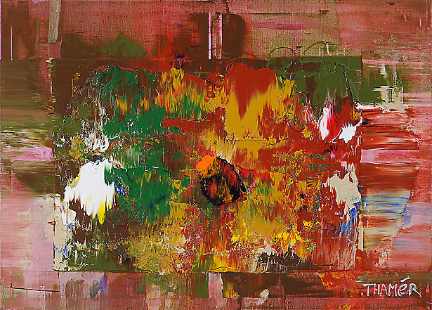 Das Auge der Seele <br /> ist die Fantasie - No 038 - Nr. FT ASF 0038 von Franco Thamér | Das Auge der Seele ist die Fantasie bei Art-Everett.com